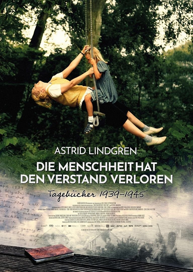 Filmplakat des Films Astrid Lindgren - Die Menschheit hat den Verstand verloren