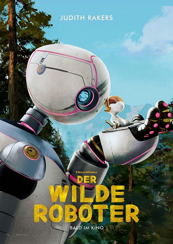 Filmplakat des Films Der wilde Roboter