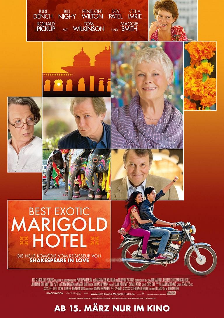 Filmplakat des Films Best Exotic Marigold Hotel