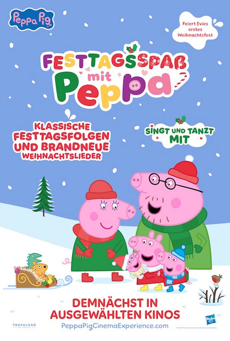 Filmplakat des Films Festtagsspaß mit Peppa – Das Kinoerlebnis