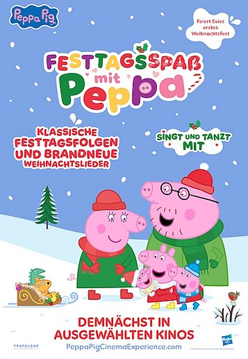 Filmplakat des Films Festtagsspaß mit Peppa – Das Kinoerlebnis