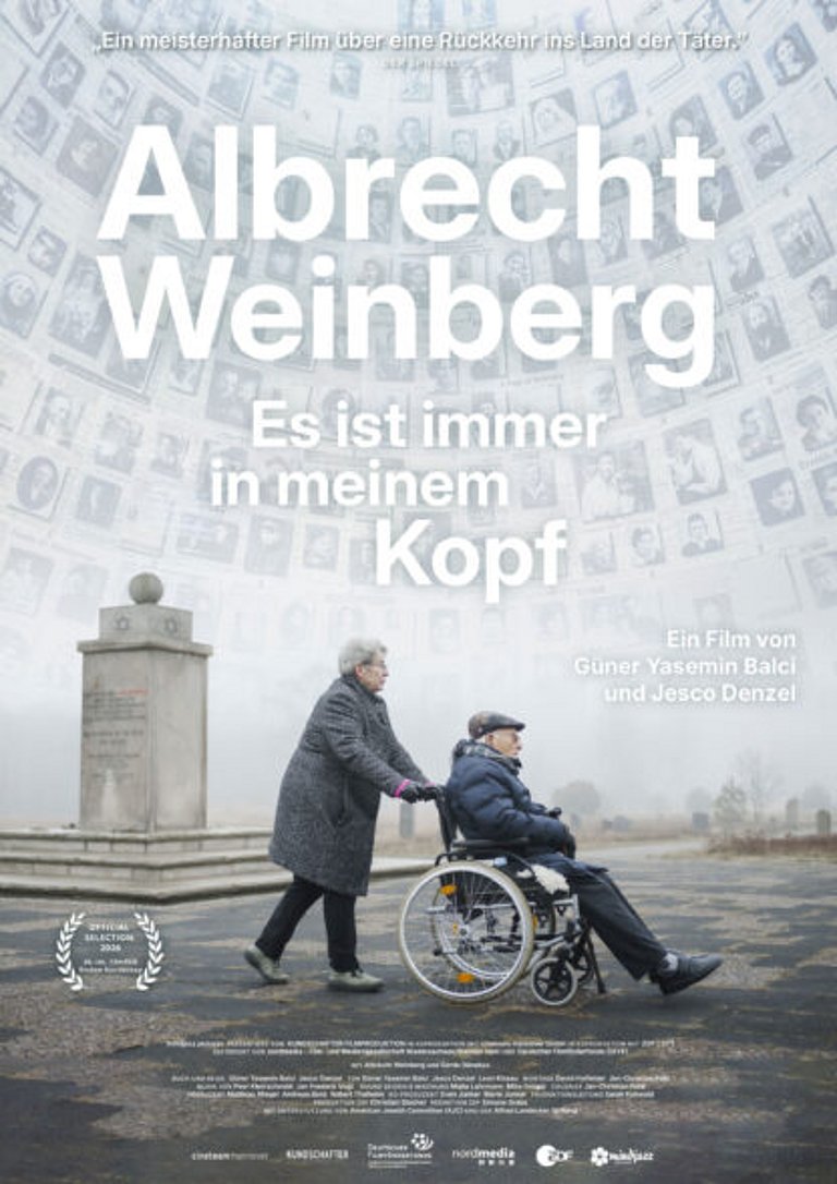 Filmplakat des Films Albrecht Weinberg - Es ist immer in meinem Kopf