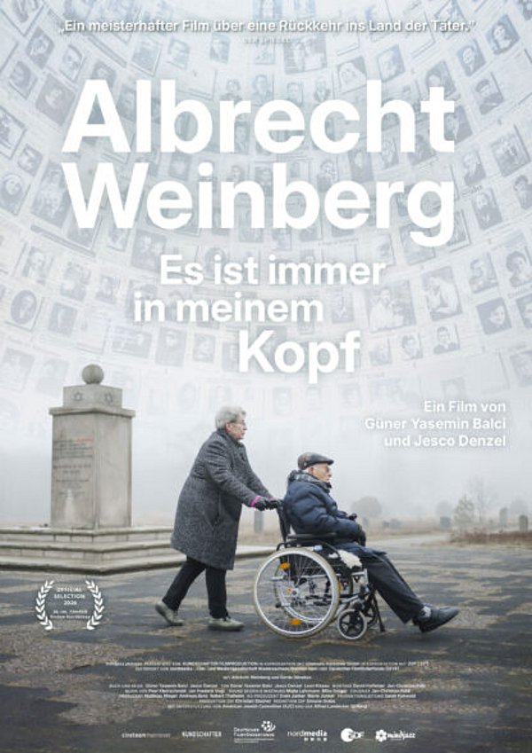 Filmplakat des Films Albrecht Weinberg - Es ist immer in meinem Kopf