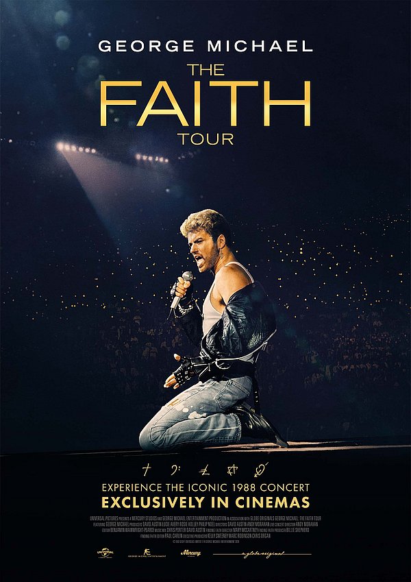 Filmplakat des Films George Michael - The Faith Tour