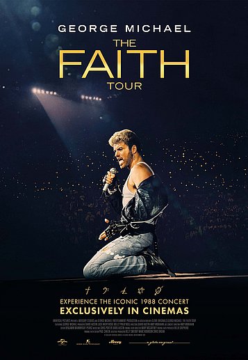 Filmplakat des Films George Michael - The Faith Tour