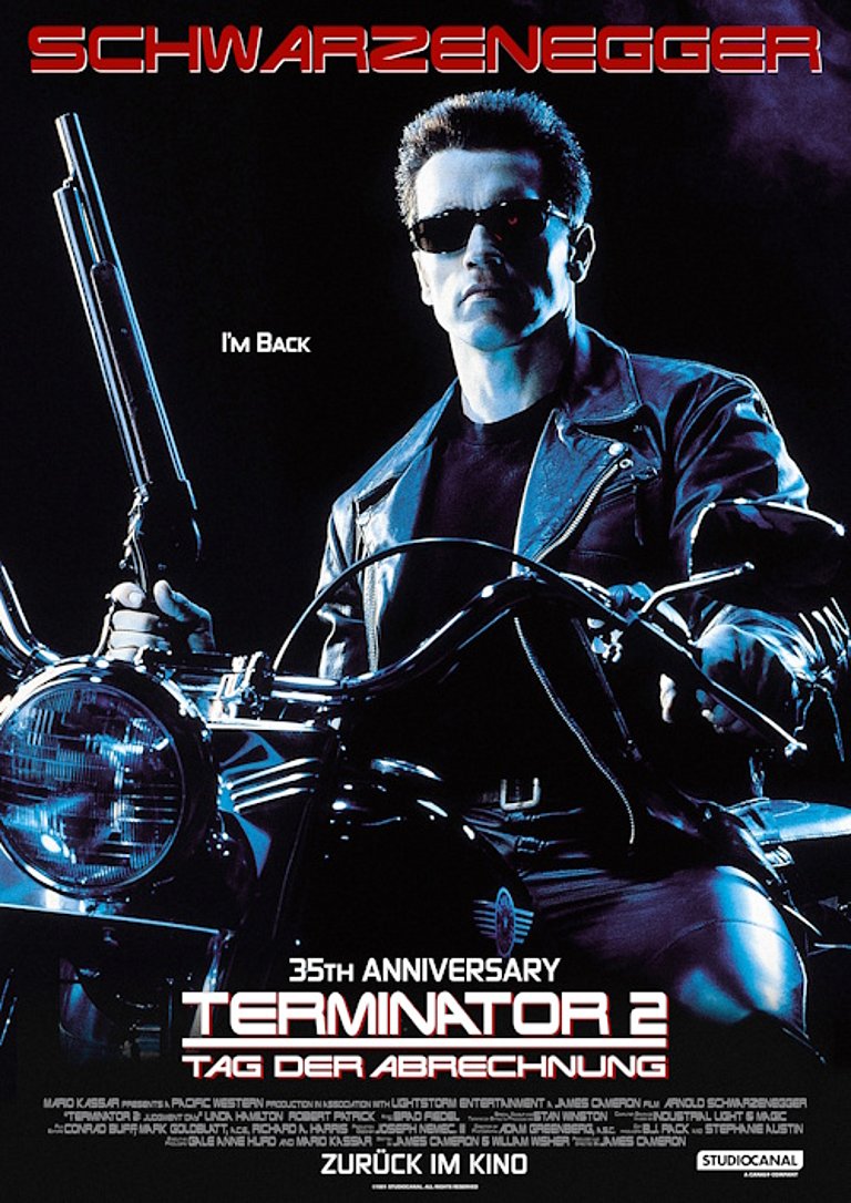Filmplakat des Films Terminator 2 - Tag der Abrechnung