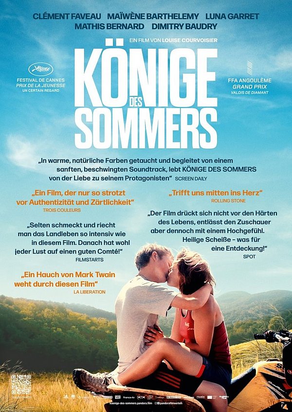Filmplakat des Films Könige des Sommers - Vingt Dieux
